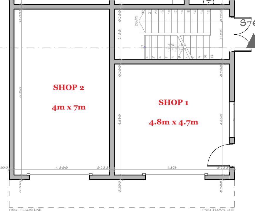 Salmaniya, Shops, BHD 240,  2 Shops For Rent In Salmaniya - Main Road