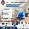 BHD 143,  DELL 11th Generation Core I7 Business Touch Laptop 14" Full HD Touch Screen 16GB DDR4 RAM