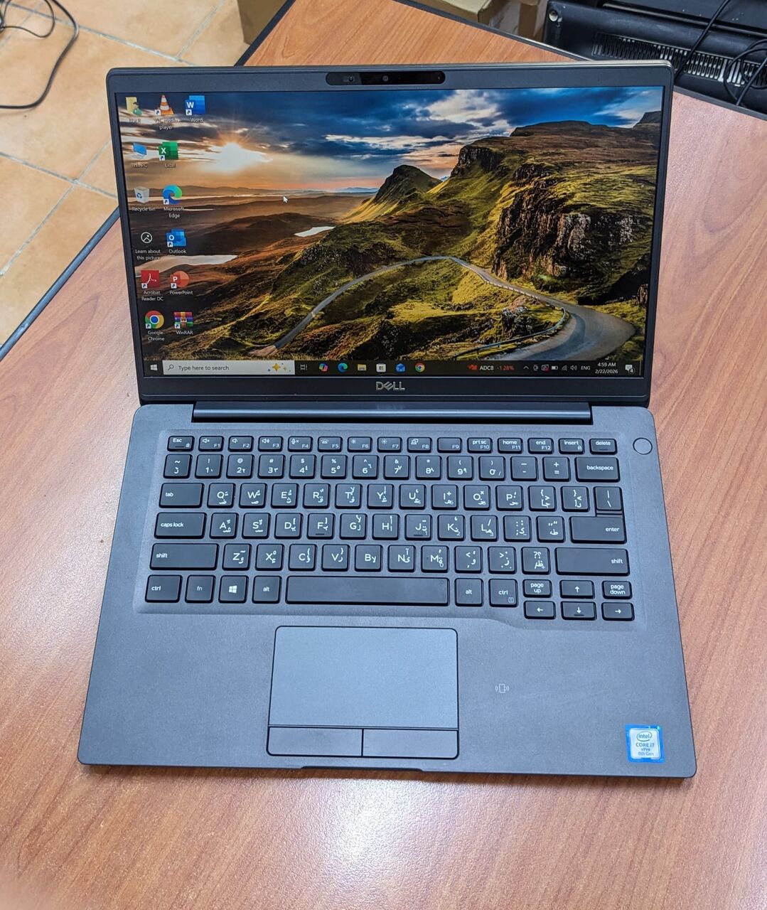 Manama, Tablet Computers, BHD 103,  DELL Core I7 8th Gen Laptop 8GB RAM 256GB SSD 14" FHD Touch Display FREE GIFTS