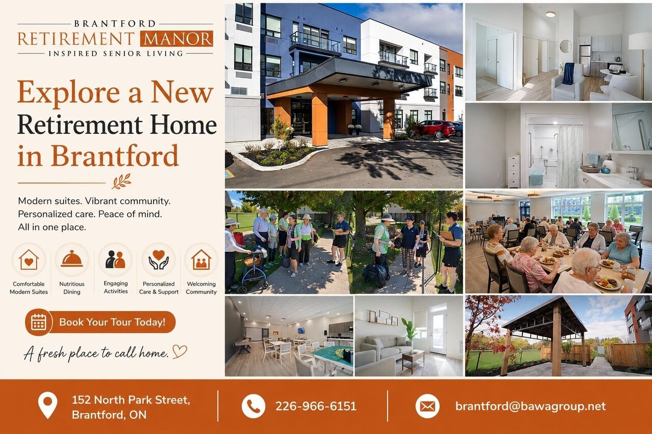 Toronto, Elder Care, New Retirement Home Now Open In Brantford, ON