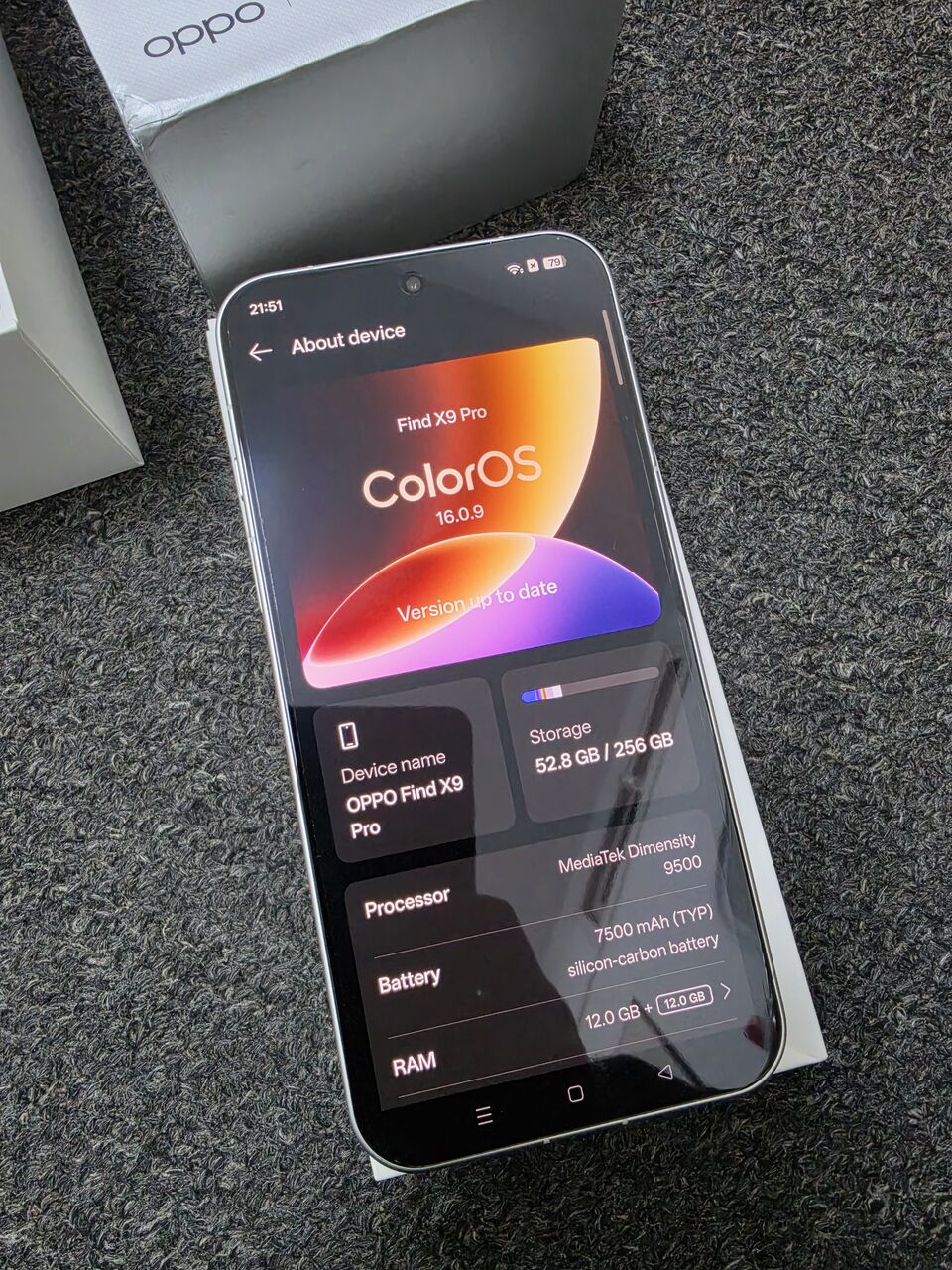 Al Rahmaniyah, Mobile Phones, SAR 2650,  Oppo Find X9 Pro 12gb 256gb Chinese Version