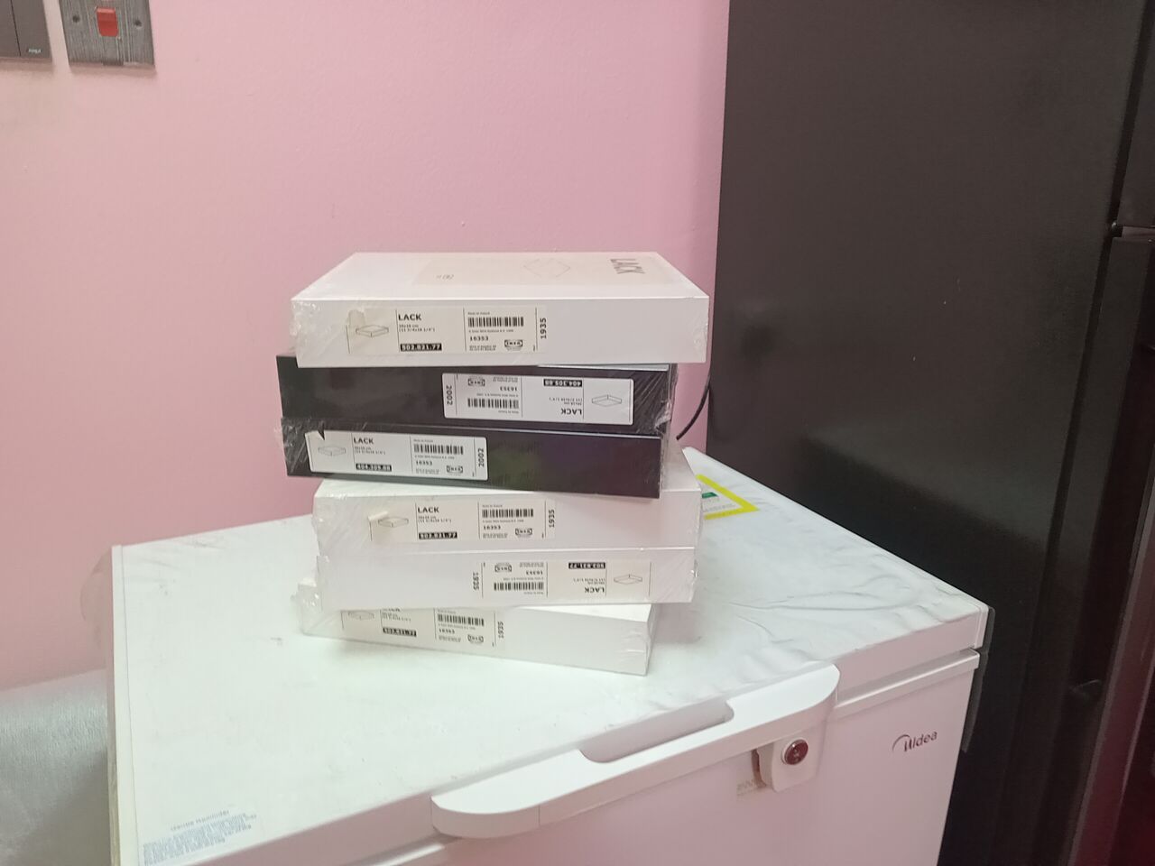 Riyadh, Household Items, SAR 15,  Ikea Square Wall Shelf/ Lack