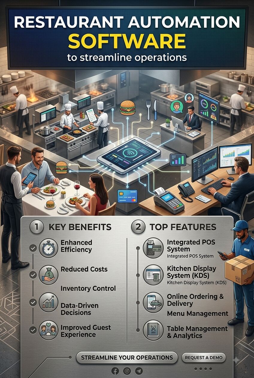 Faridabad, Marketing, Restaurant Automation Software To Streamline Operations