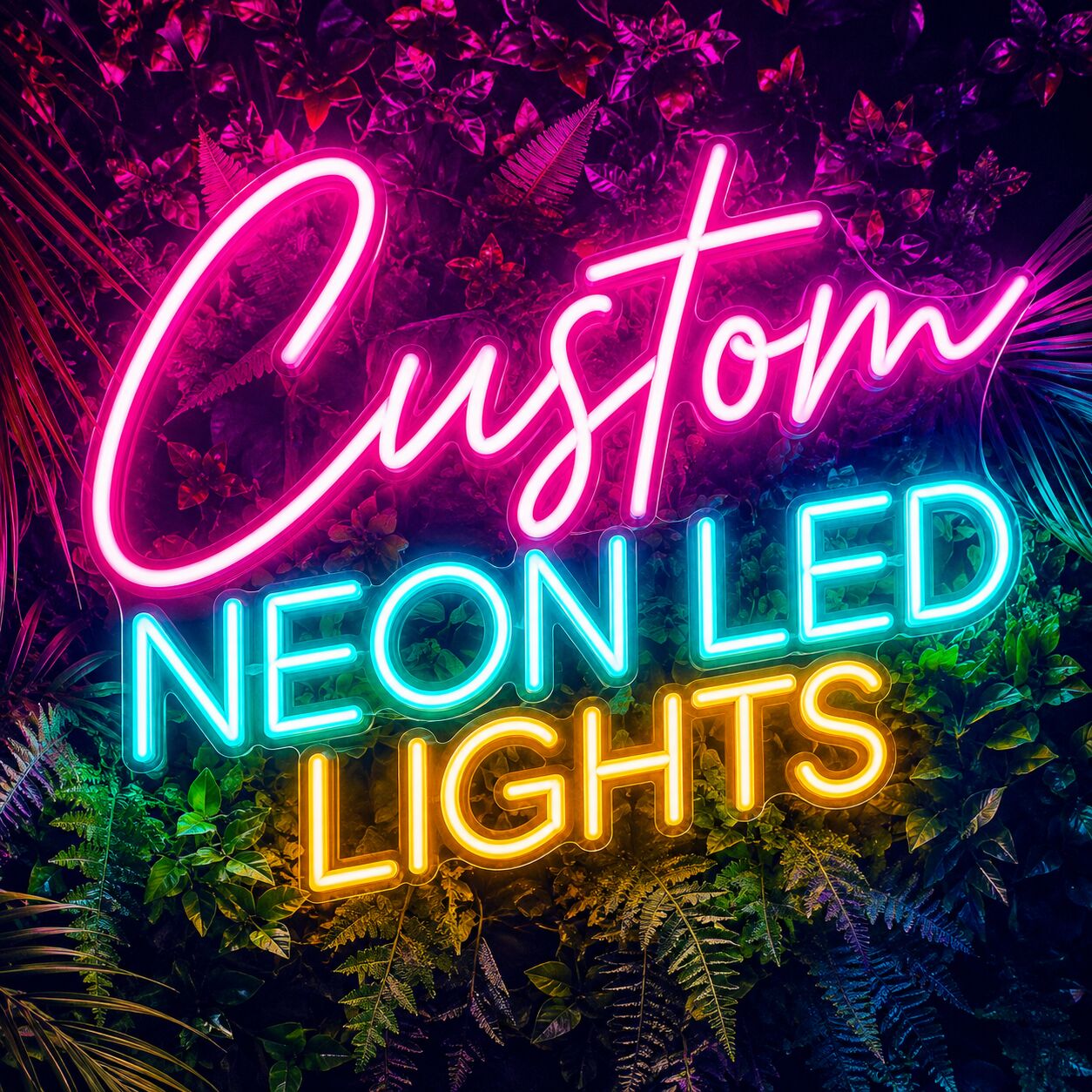 Faridabad, Interior Design, Custom Neon Led Lights