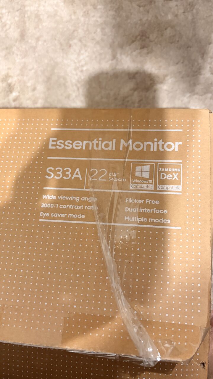 Khobar, Electronics, SAR 200,  Samsung Screen ( Monitor ) Model S33A