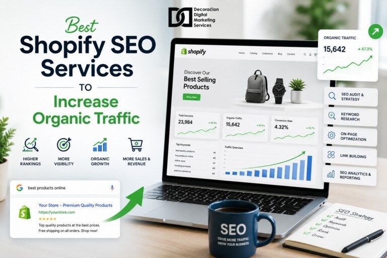 New Delhi, Web Design & Development, Boost Your Store Growth With Shopify SEO Services By DDMS