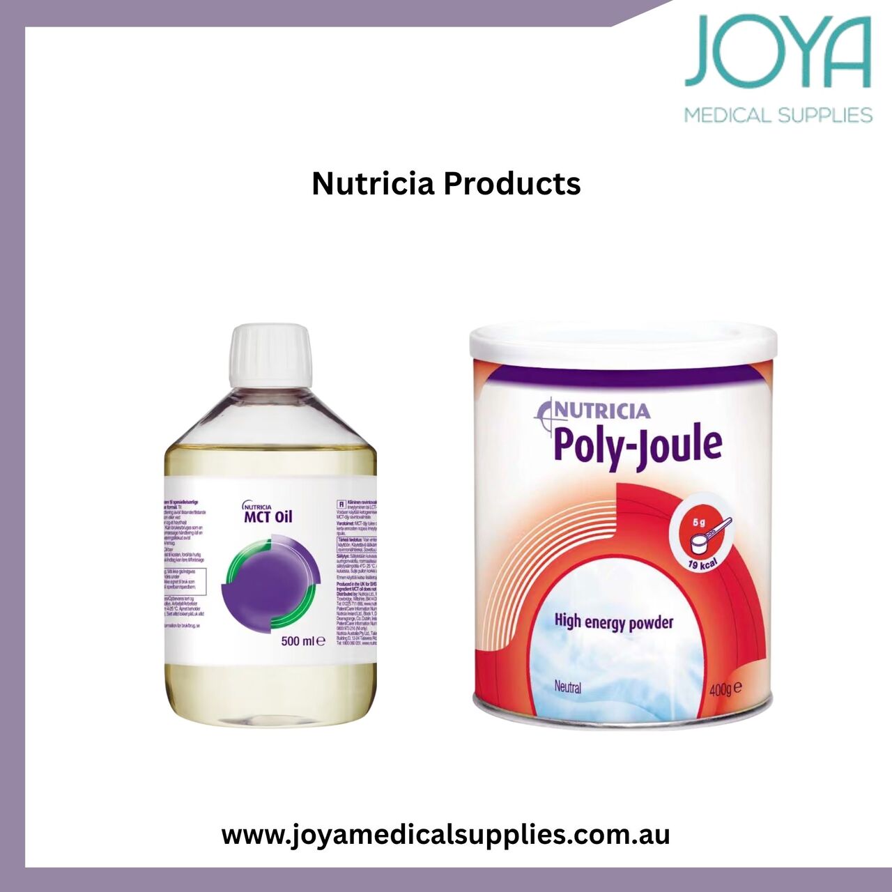 Sydney, Health & Beauty Items, Buy Nutricia Products In Australia - Joya Medical Supplies