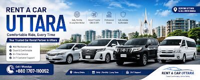 Dhaka, Travel, Rent A Car Uttara