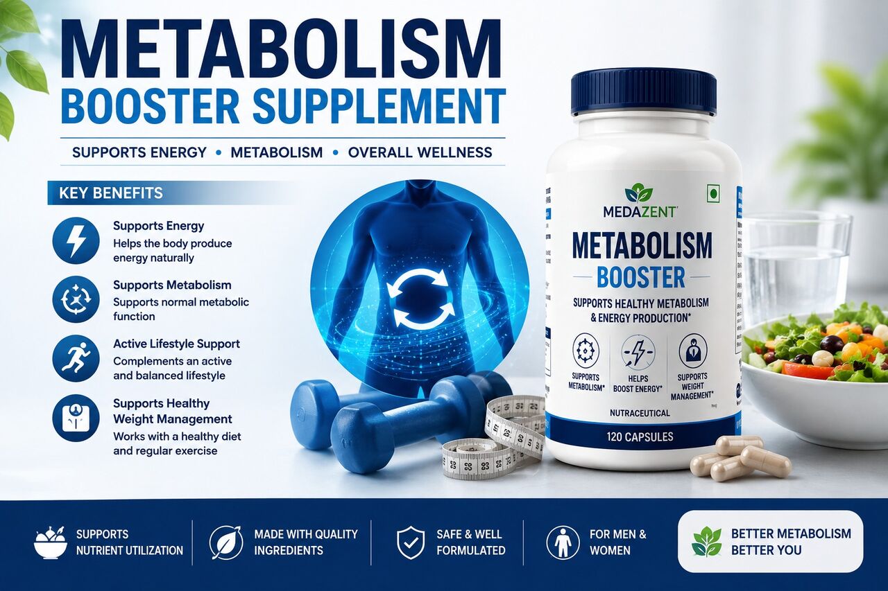 New Delhi, Health & Beauty Items, Metabolism Booster Tablets For Energy & Active Lifestyle