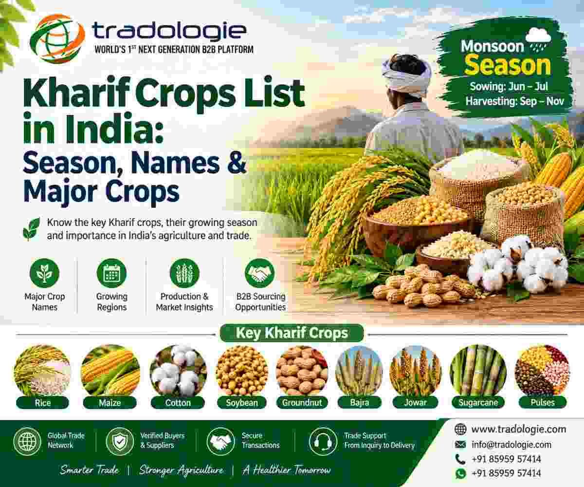 Lucknow, Farm & Garden, INR 25,  Kharif Crops List In India: Season, Names & Major Crops