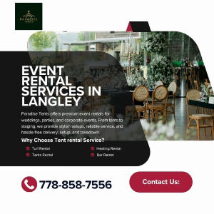 Surrey, Event Planning, Event Rental Services In Langley For Comfortable Celebrations