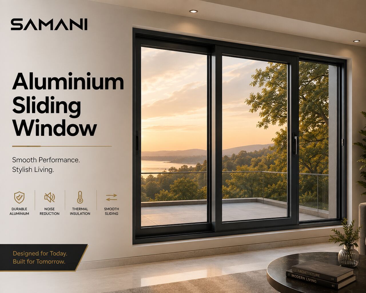Mumbai, Interior Design, Premium Aluminium Sliding Windows India For Architectural Excellence