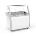 Elegant Gelato Display Cabinets For Ice Cream Shops And Dessert Stores