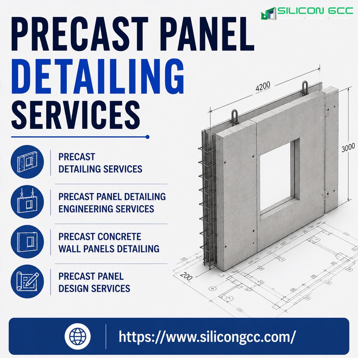 Dubai, Creative, Precast Panel Detailing Services In The UAE
