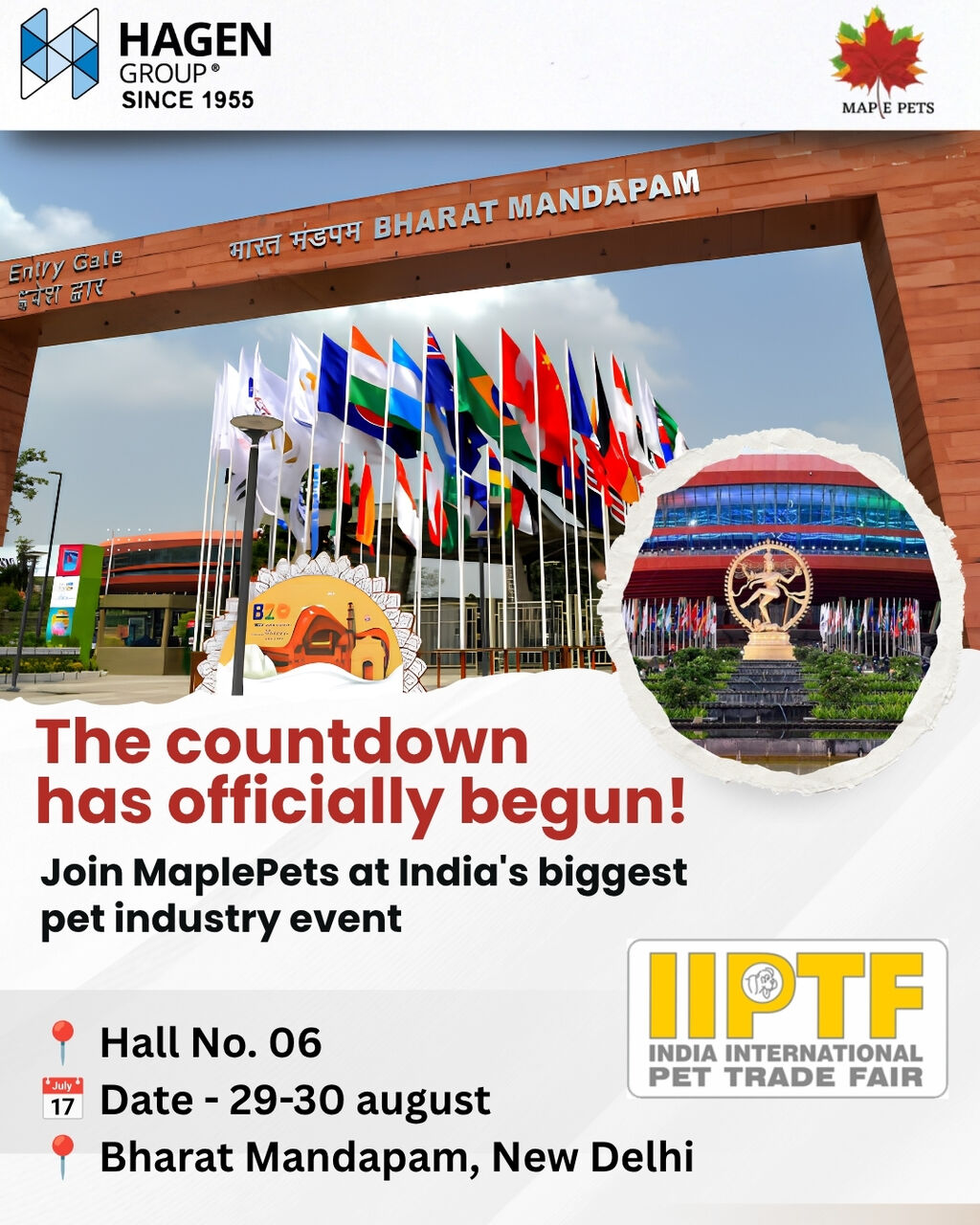 New Delhi, Pet Supplies, IIPTF 2026 Delhi &ndash; Maple Pets International | Pet Trade & Business Networking Event