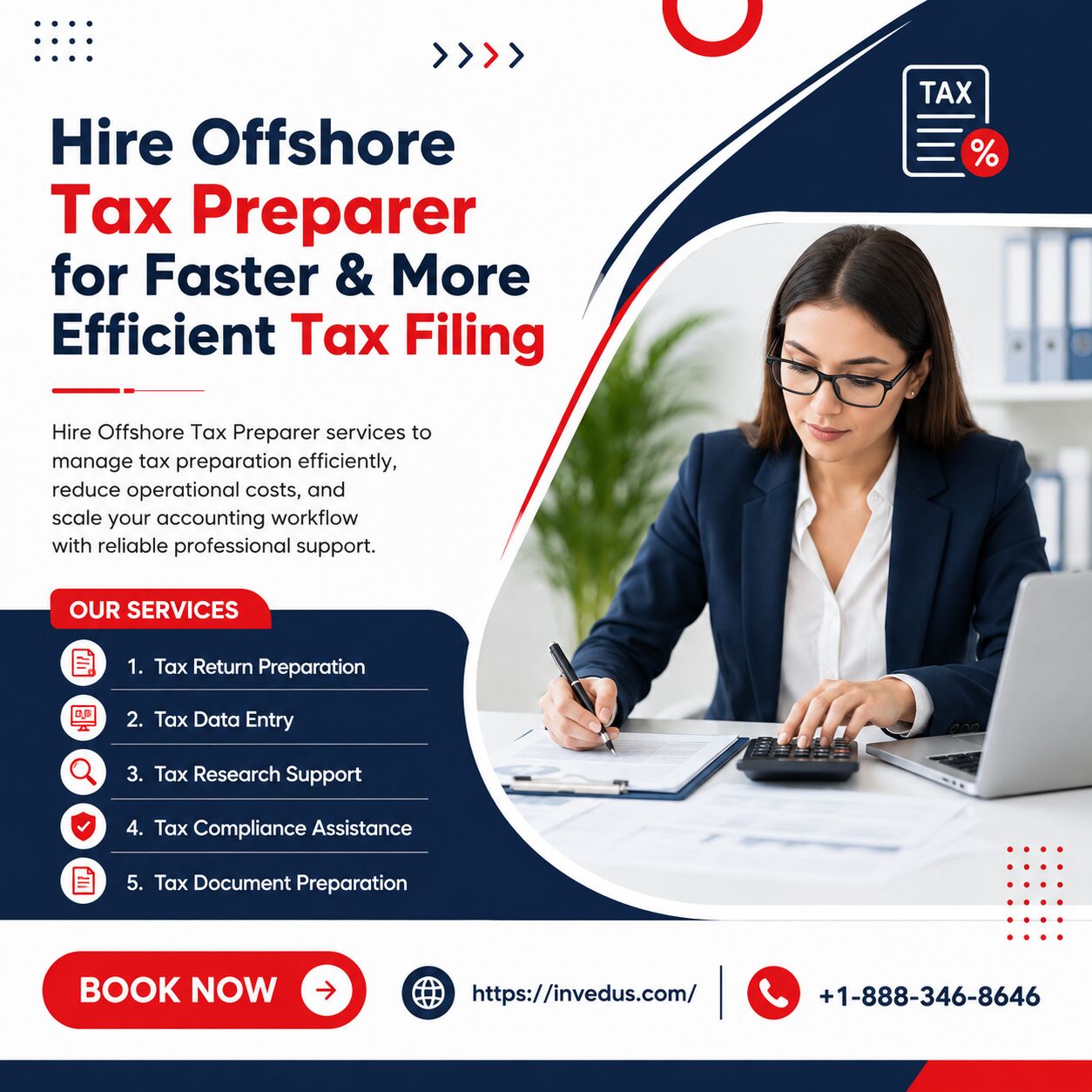 New York, Tax Preparation, Hire Offshore Tax Preparer To Streamline Your Tax Filing Process