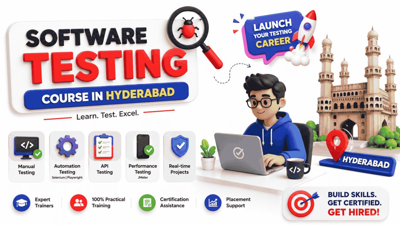 Noida, Education, Software Testing Training In Hyderabad