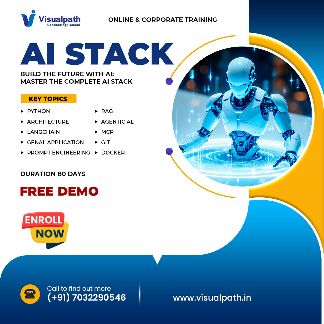 Hyderabad, Education, AI Stack Training In Hyderabad | Learn Online