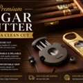 USD 50,  Premium Cigar Cutter For A Precise And Clean Cut