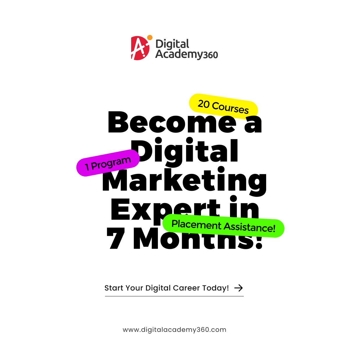 Bangalore, Lessons Offered, Digital Marketing Courses In Bangalore With 100% Placement - Digital Academy 360