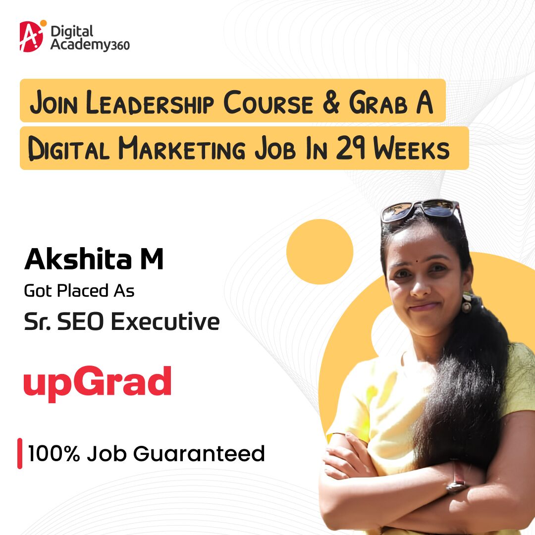 Bangalore, Lessons Offered, Digital Marketing Courses In Bangalore With 100% Placement - Digital Academy 360