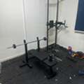 SAR 700,  Gym Items, Bench Press & Pull Up Bar Stand