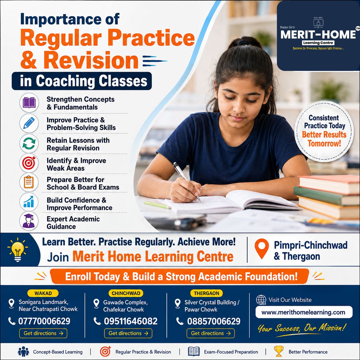 Pune, Education, Importance Of Regular Practice And Revision In Coaching Classes