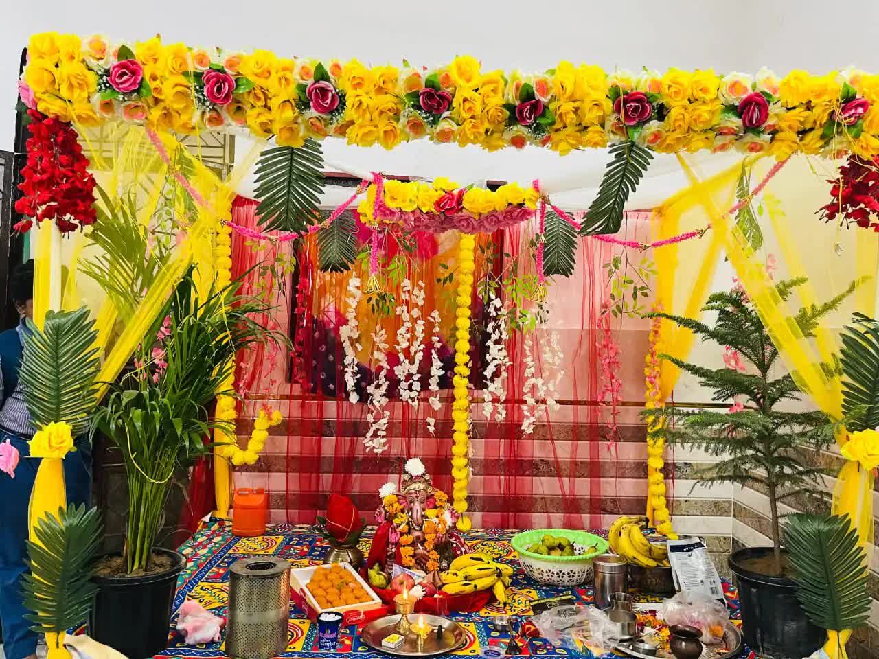 Mumbai, Creative, Ganesh Chaturthi Decoration