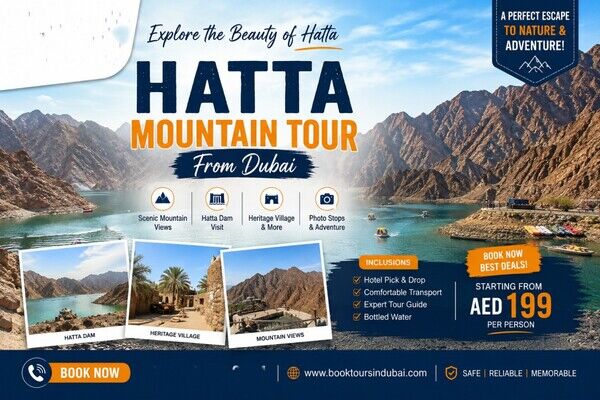 Dubai, Travel, Book Hatta Mountain Tour From Dubai