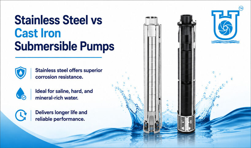 Ahmedabad, Business, Stainless Steel Vs Cast Iron Submersible Pumps Guide