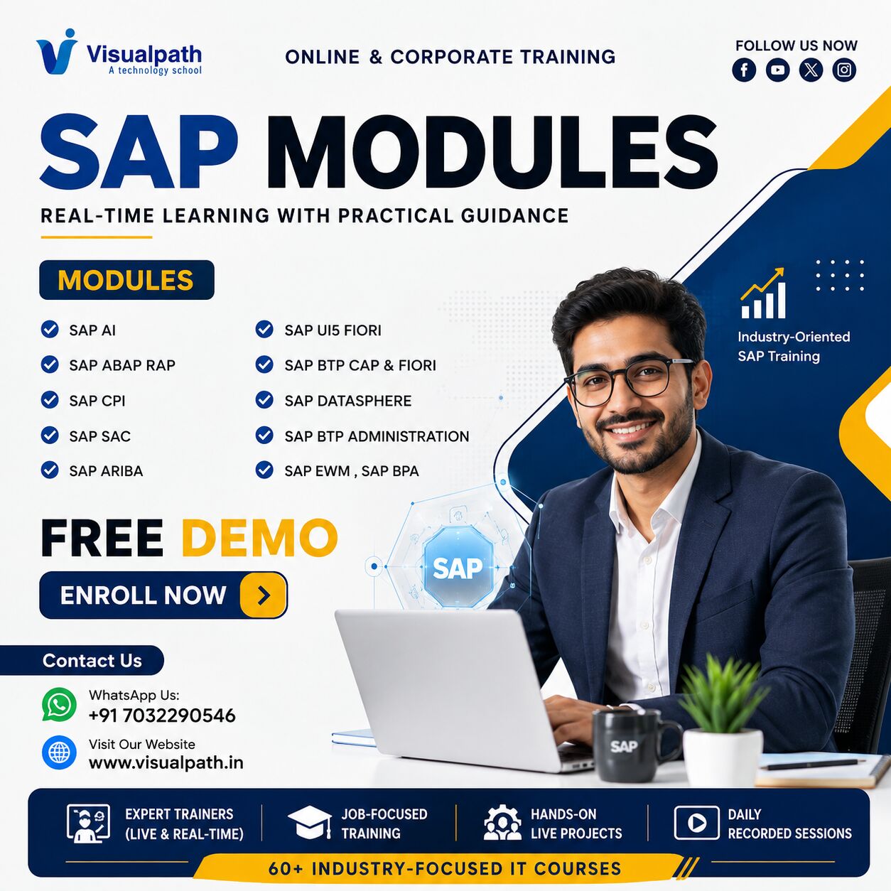 Hyderabad, Education, SAP Modules Free Demo For Career Growth And Success