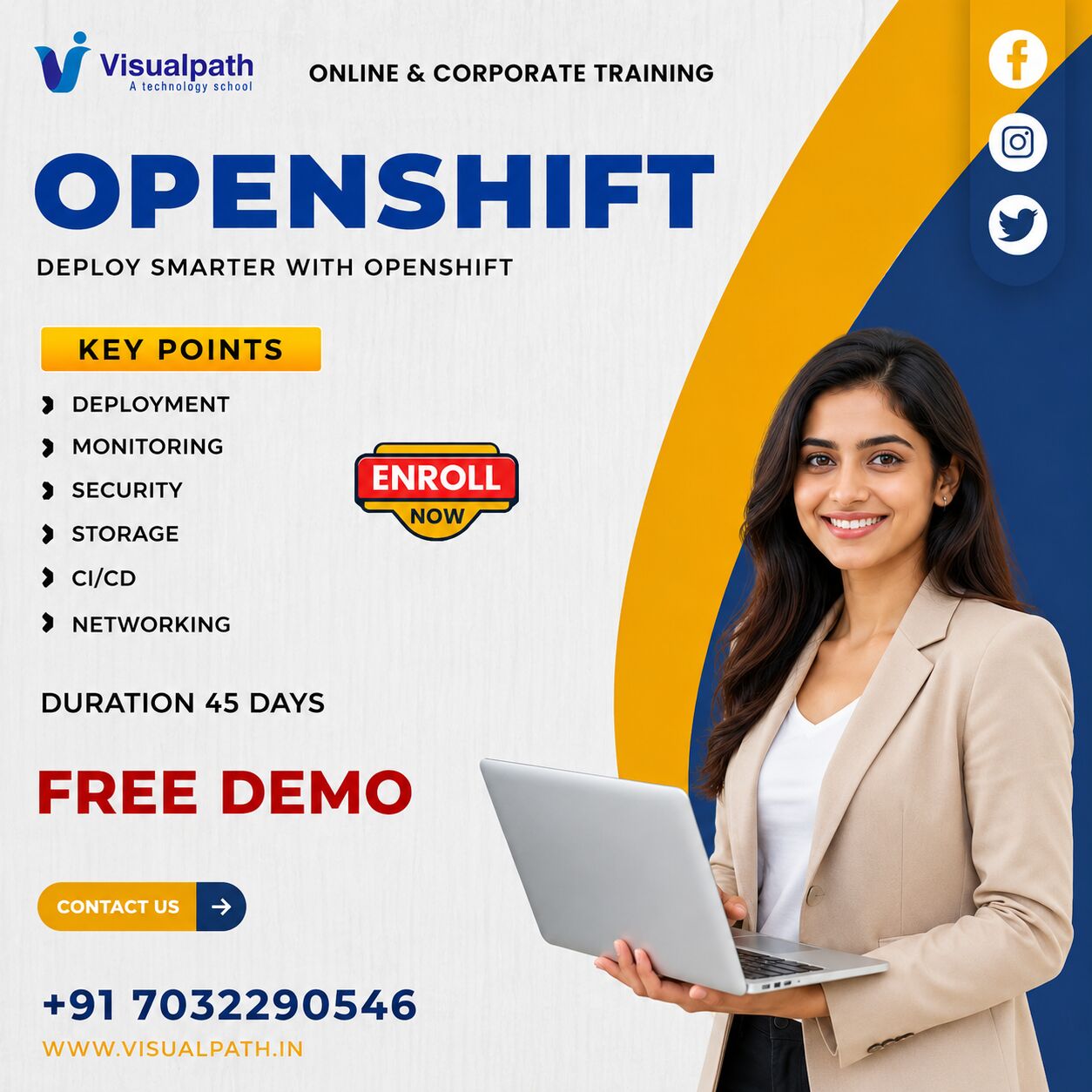 Hyderabad, Education, OpenShift Training Online | OpenShift Online Course