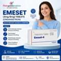 USD 11,  Emeset 4mg/8mg Ondansetron For Nausea & Vomiting | Online Generic Medicine