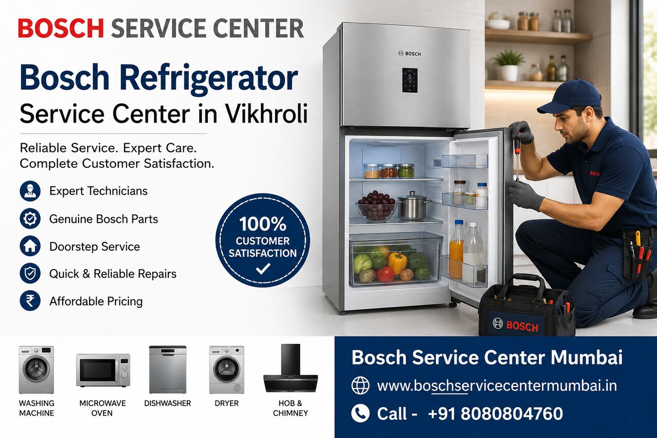 Mumbai, Appliance Repair, Bosch Refrigerator Service Center In Vikhroli | Call +91 8080804760