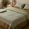 INR 1499,  King Size Bedsheet Size Guide (90x108") | Pure Cotton &ndash; Theindiglobal