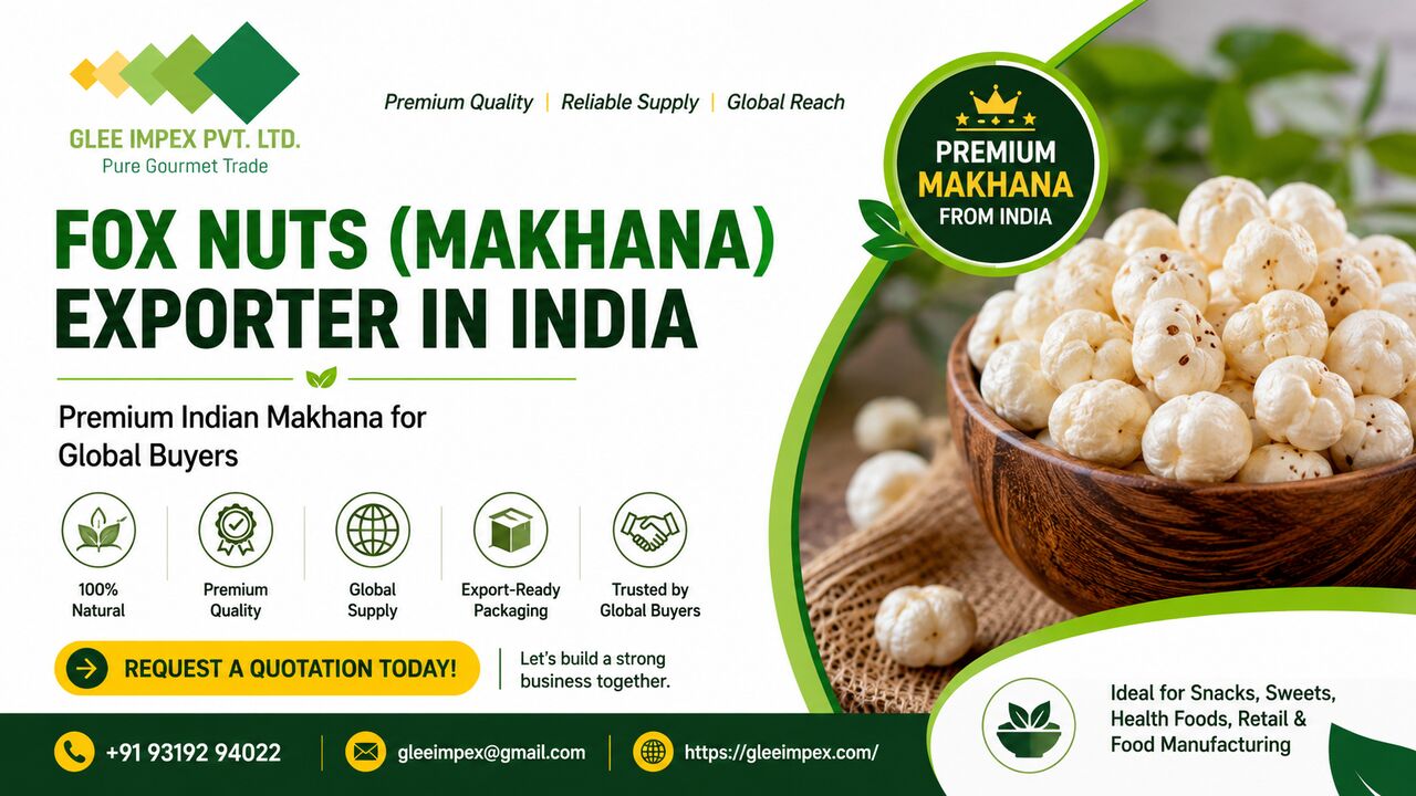 New Delhi, Business Partners, Fox Nuts (Makhana) Exporter In India | Premium Quality Makhana