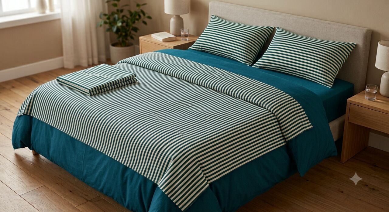 Mumbai, Household Items, INR 1499,  Double & King Size Bedsheets Online | Pure Cotton &ndash; Theindiglobal