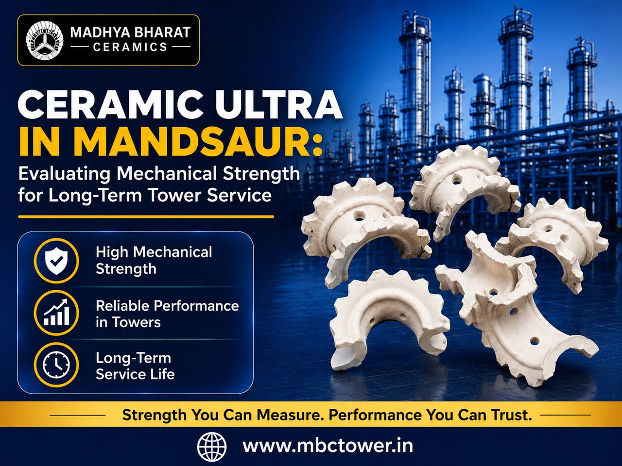 Bhopal, Materials, Ceramic Ultra Suppliers For Chemical And Industrial Packed Towers