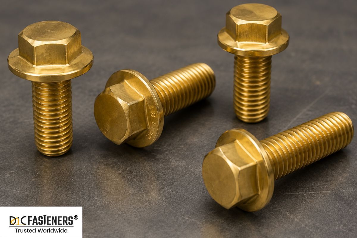 Mumbai, Tools, Brass Flange Bolts Supplier | Brass Bolts