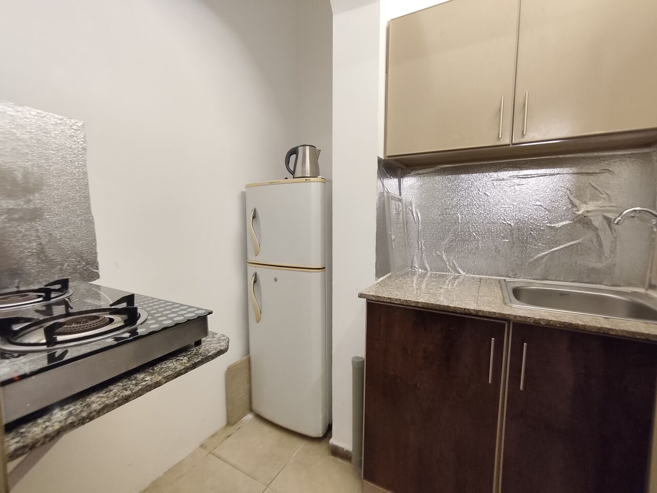 Diraz, Apartments, Flats, Houses & Villas, BHD 140/year,  1 BR,  Diraz:- Furnished Studio Flat On Rent With Unlimited Ewa..