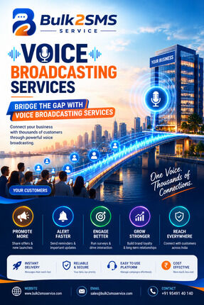 Gurgaon, Marketing, Bridge The Gap With Voice Broadcasting Services