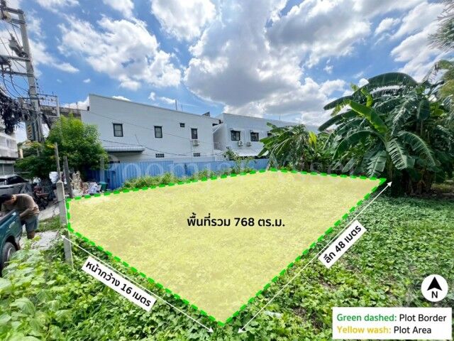 Bangkok, Real Estate For Sale, THB 21000000,  6 BR,  191 Sq. Feet,  Empty Land 191 Square Wah, Soi Charansanitwong 6, Bangkok Yai, Very Good Location.