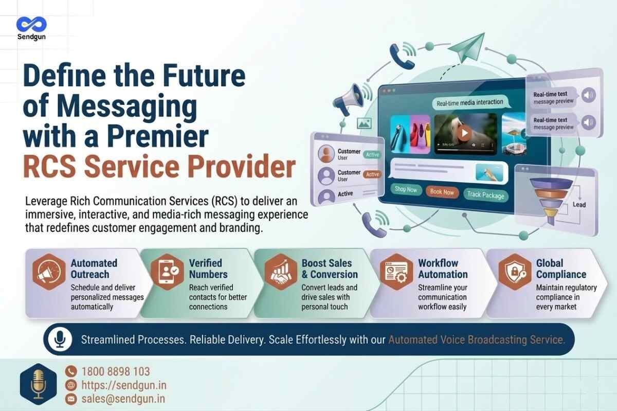 Mumbai, Marketing, Define The Future Of Messaging As A Premier RCS Service Provider