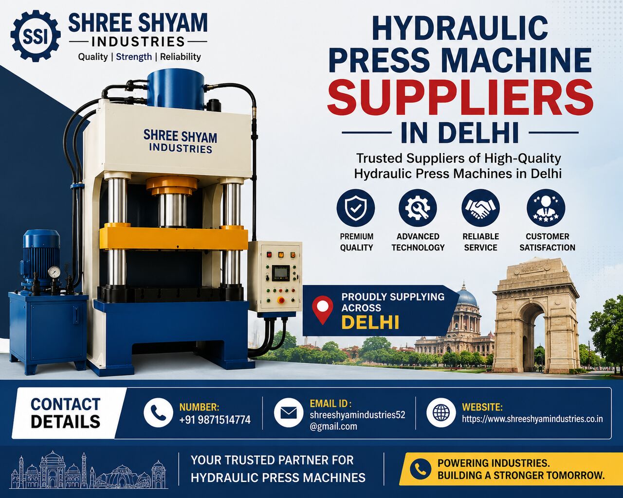 New Delhi, Heavy Equipment, INR 3560,  Hydraulic Press Machine Suppliers In Delhi &ndash; Reliable Solutions