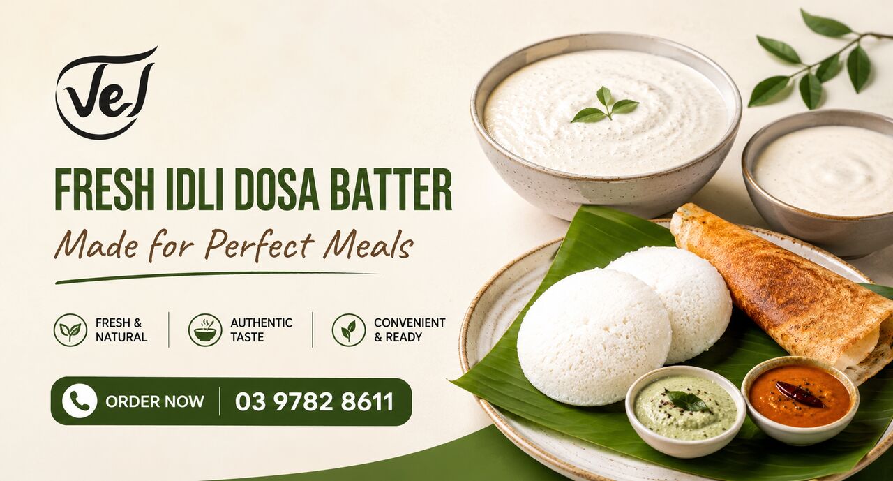 Melbourne, Food, AUD 15,  Buy Fresh Idli Dosa Batter Online In Australia For Authentic Taste
