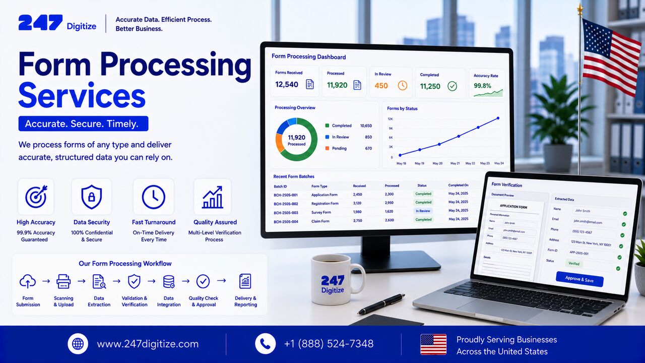 Chicago, Business, Form Processing Services For Efficient Information Management