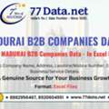Verified List Of 3000+ Companies In Madurai With Free Sample