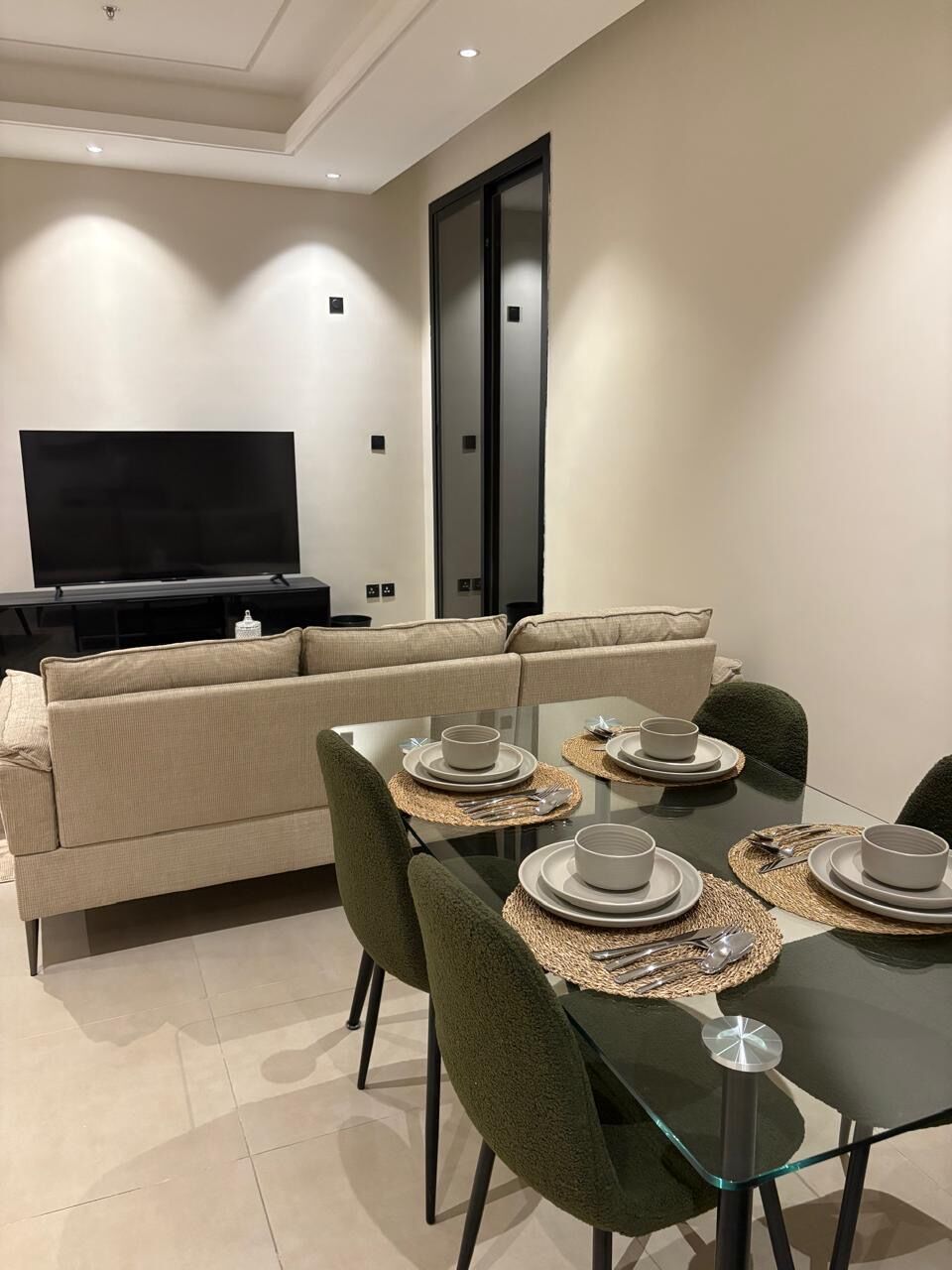 Al Sulaymaniyyah, Apartments, Flats, Houses & Villas, SAR 130000/year,  Furnished,  3 BR,  124 Sq. Meter,  Luxury Furnished 3BR Smart Apartment In Al Sulaymaniyah - Tahlia Street