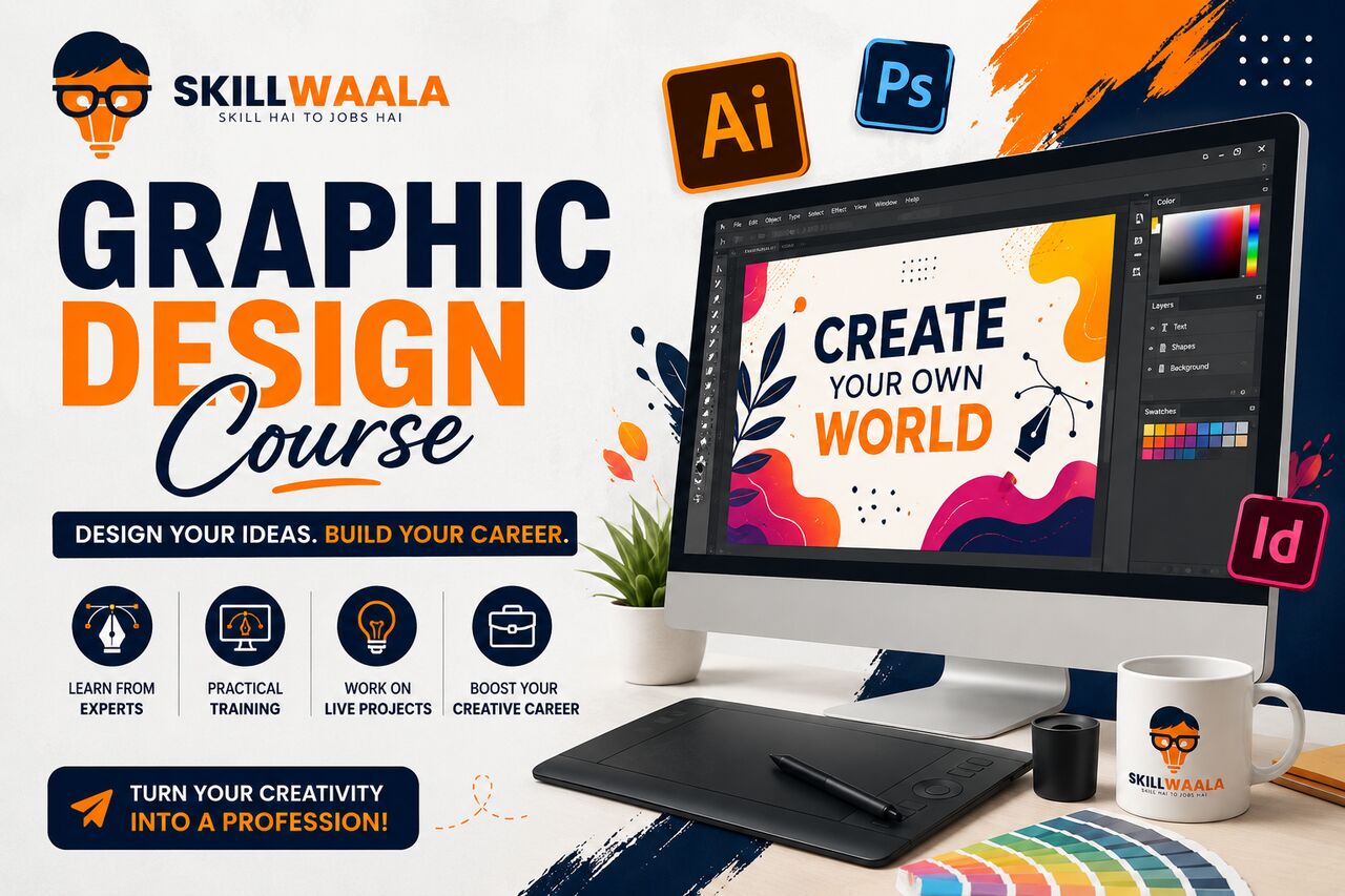 Jaipur, Lessons Offered, Online Graphic Design Course &ndash; Learn Professional Design Skills