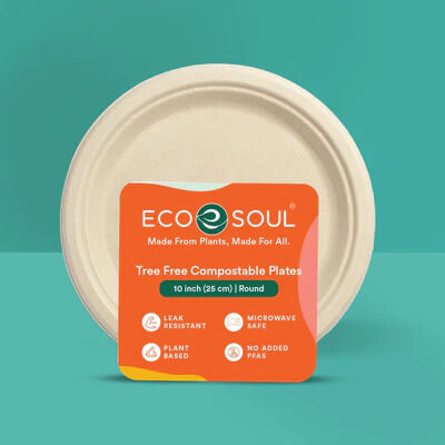 Lucknow, Food, INR 399,  9 Inch Round Disposable Bagasse Plates